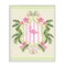 Stupell Industries Palm Beach Flamingo Emblem Framed Giclee Wall Art Design by Kate Eldridge